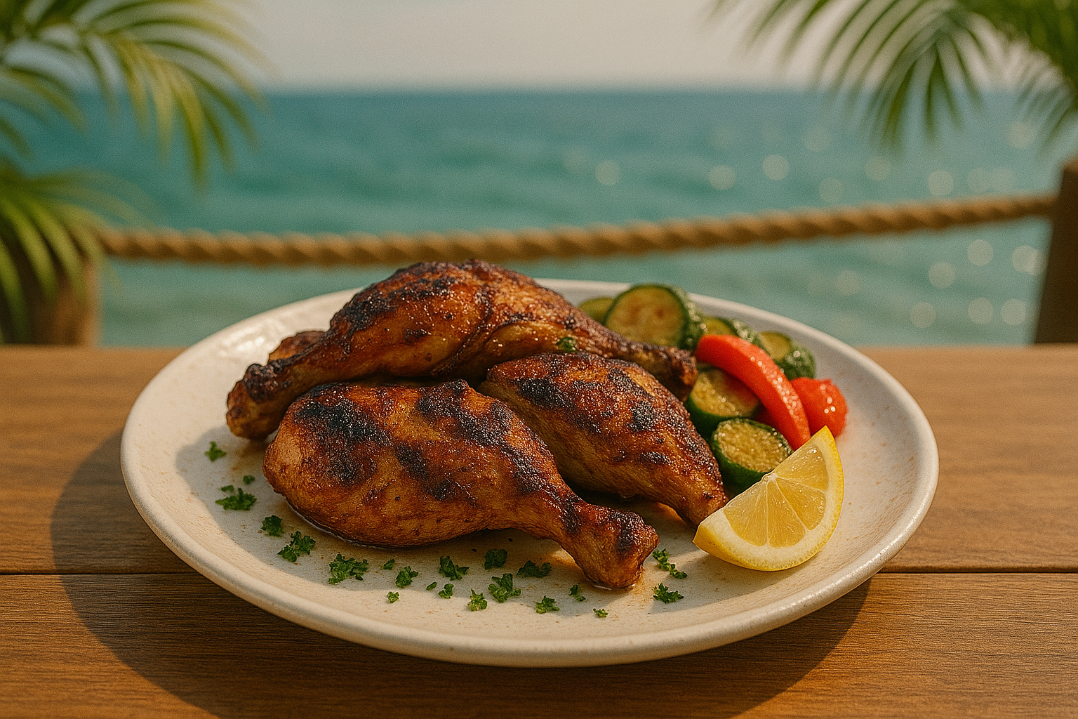 Poulet grillé